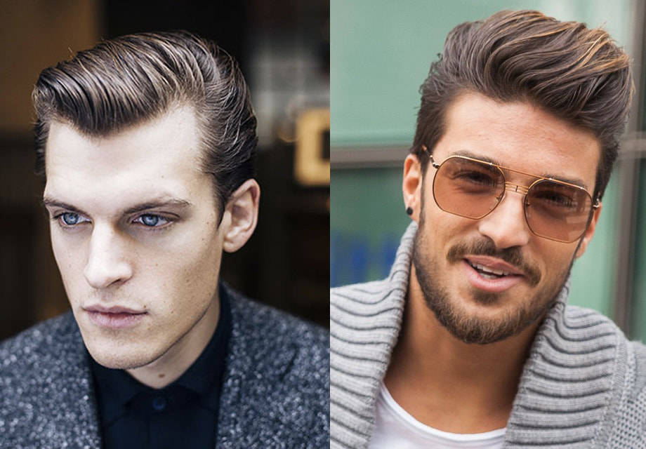 Hairstyles for men with a flat back of the head